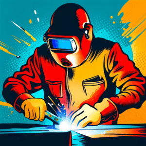 Welder Illustration