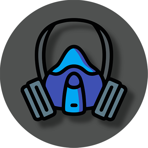 dust Respirator Mask Icon
